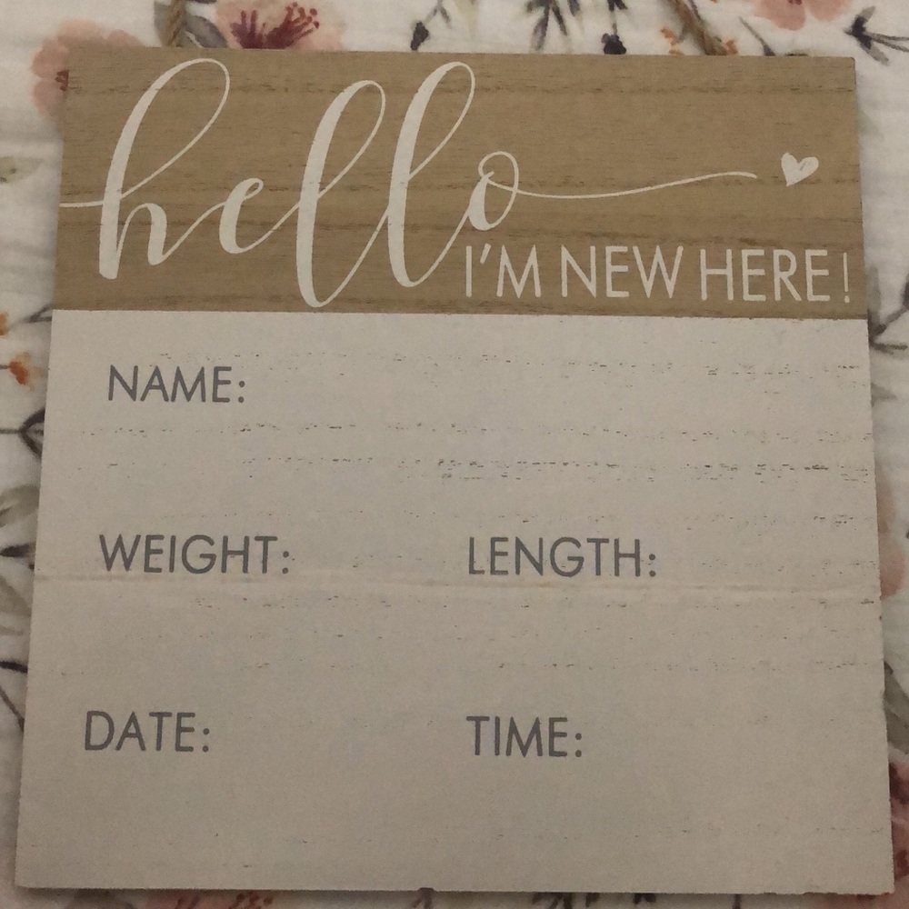Welcome door hanger